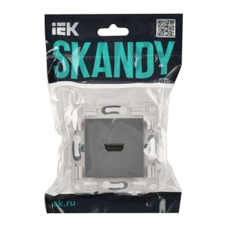 SKANDY Розетка HDMI серый