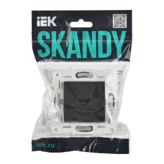 SKANDY Розетка HDMI титан