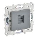 SKANDY Розетка компьютерная RJ45 кат.5E серый SKANDY Розетка компьютерная RJ45 кат.5E серый