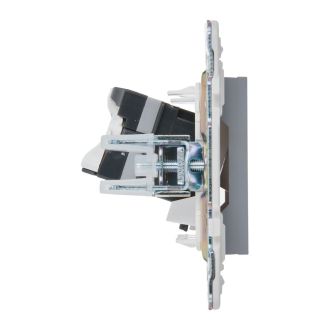 SKANDY Розетка компьютерная RJ45 кат.5E серый