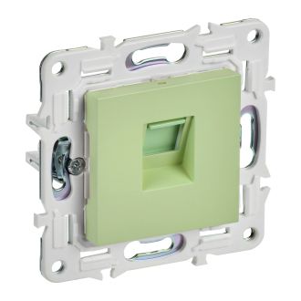 SKANDY Розетка компьютерная RJ45 кат.5E мятный