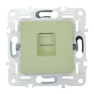 SKANDY Розетка компьютерная RJ45 кат.5E мятный