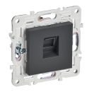 SKANDY Розетка компьютерная RJ45 кат.5E титан SKANDY Розетка компьютерная RJ45 кат.5E титан