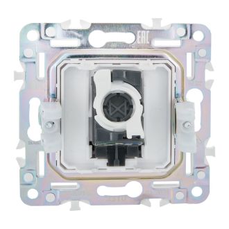 SKANDY Розетка компьютерная RJ45 кат.5E графит