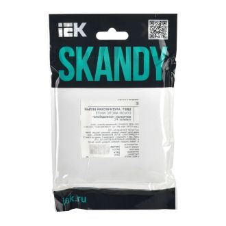 SKANDY Рамка 1-местная арктический белый