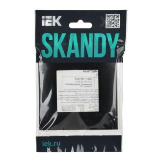 SKANDY Рамка 1-местная черный
