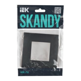 SKANDY Рамка 1-местная графит