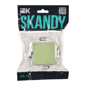 SKANDY Заглушка с суппортом мятный