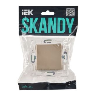 SKANDY Заглушка с суппортом песочный