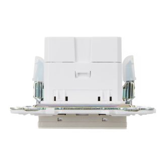 SKANDY Розетка USB A+C 18Вт песочный