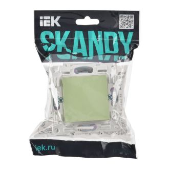 SKANDY Вывод кабеля мятный