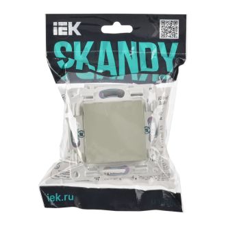 SKANDY Вывод кабеля бежевый