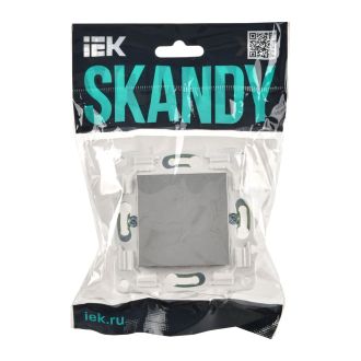 SKANDY Вывод кабеля серебряный