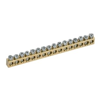 TEKFOR Шина нулевая сечение 6х9 16 отверстий
