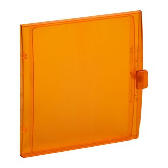 TEKFOR Дверца для корпуса пластикового КМПн-24 IP65 оранжевая прозрачная