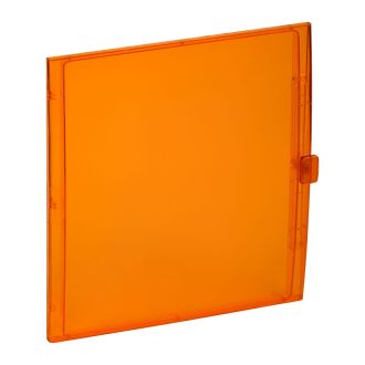 TEKFOR Дверца для корпуса пластикового КМПн-54 IP65 оранжевая прозрачная