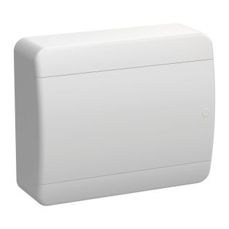TEKFOR Корпус пластиковый ЩРН-П-12 IP41 белая дверь