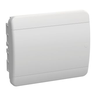 TEKFOR Корпус пластиковый ЩРВ-П-12 IP41 белая дверь