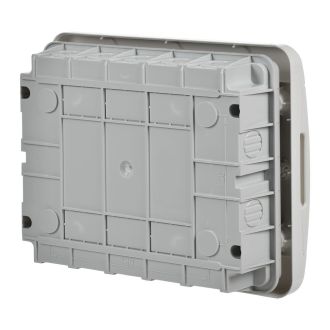 TEKFOR Корпус пластиковый ЩРВ-П-12 IP41 белая дверь