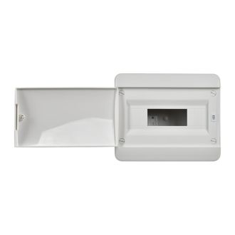 TEKFOR Корпус пластиковый ЩРВ-П-12 IP41 белая дверь