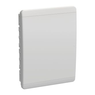 TEKFOR Корпус пластиковый ЩРВ-П-54 IP41 белая дверь