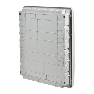 TEKFOR Корпус пластиковый ЩРВ-П-54 IP41 белая дверь