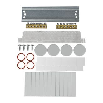 TEKFOR Корпус пластиковый КМПн-6 IP65 зеленая прозрачная дверь