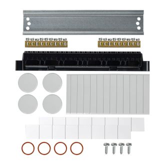 TEKFOR Корпус пластиковый КМПн-8 IP65 зеленая прозрачная дверь