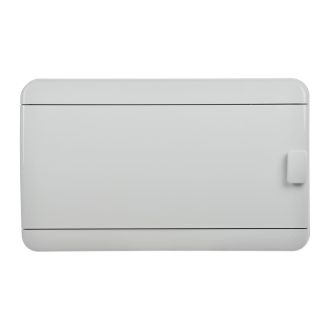 TEKFOR Корпус пластиковый КМПн-18 IP65 серая непрозрачная дверь