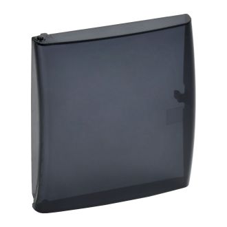 TEKFOR Mini Дверца для корпуса пластикового КМПн-4 IP41 черная прозрачная