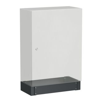 TITAN Панель цоколя ЩМП боковая 100х300мм RAL7021 (2шт/компл)