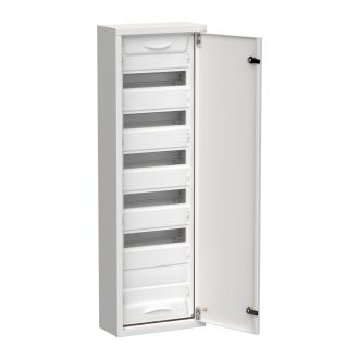 TITAN 5 Корпус металлический ЩРн-72 (1х72) 960х310х140мм IP31 белый (одна дверь)
