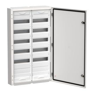 TITAN 5 Корпус металлический ЩРн-144 (2х72) 960х570х140мм IP54 белый (одна дверь)