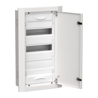 TITAN 5 Корпус металлический ЩРв-36 (1х36) 630х365х130мм IP31 белый (одна дверь)