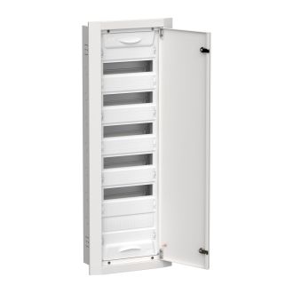 TITAN 5 Корпус металлический ЩРв-72 (1х72) 1005х365х130мм IP31 белый (одна дверь)