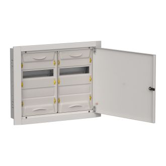TITAN 5 Корпус металлический ЩРв-48 (2х24) 505х625х130мм IP31 серый (одна дверь)