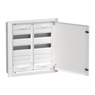TITAN 5 Корпус металлический ЩРв-72 (2х36) 630х625х130мм IP31 белый (одна дверь)