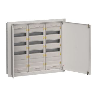 TITAN 5 Корпус металлический ЩРв-144 (3х48) 755х885х130мм IP31 серый (две двери)
