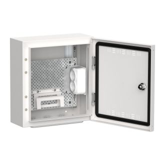TITAN 5 Корпус мультимедиа ЩРн-12 (1х12) 335х310х140мм IP30 белый