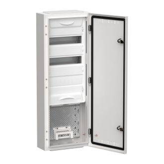 TITAN 5 Корпус комбинированный ЩРн-36 (1х60) 835х310х140мм IP30 белый