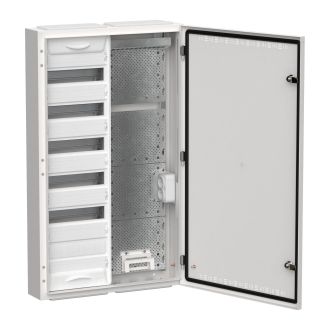 TITAN 5 Корпус комбинированный ЩРн-72 (2х72) 960х570х140мм IP30 белый