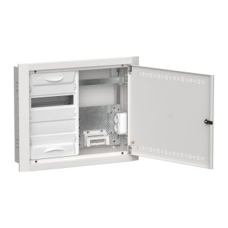 TITAN 5 Корпус комбинированный ЩРв-24 (2х24) 505х625х130мм IP30 белый