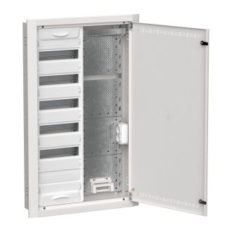 TITAN 5 Корпус комбинированный ЩРв-72 (2х72) 1005х625х130мм IP30 белый