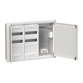 TITAN 5 Корпус комбинированный ЩРв-72 (3х36) 630х885х130мм IP30 белый