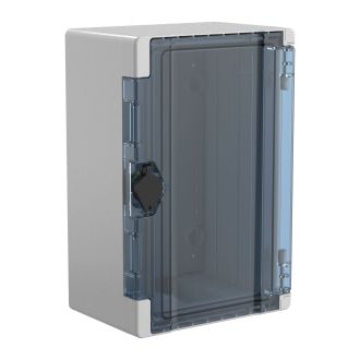 TETRA Корпус пластиковый ЩМПп 300х200х130мм прозрачная дверь IP66