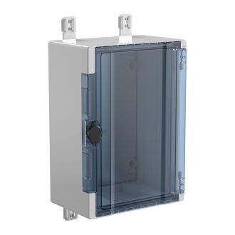 TETRA Корпус пластиковый ЩМПп 350х250х150мм прозрачная дверь IP66