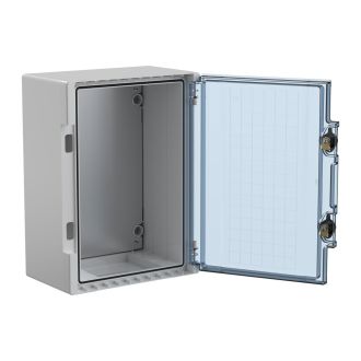 TETRA Корпус пластиковый ЩМПп 400х300х170мм прозрачная дверь IP66