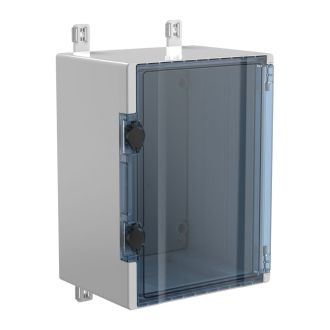 TETRA Корпус пластиковый ЩМПп 400х300х220мм прозрачная дверь IP66