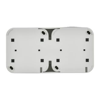 TORS Розетка 2-местная горизонтальная 16А IP55 белый