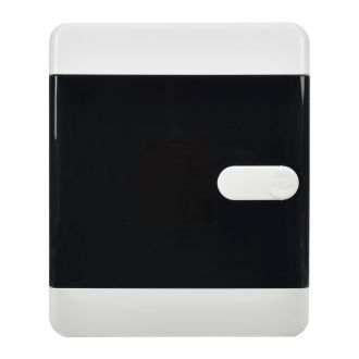 UNION Compact Корпус пластиковый ЩРН-П-4 IP41 черная прозрачная дверь